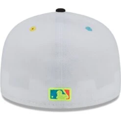 Men's Atlanta Braves New Era White/Black 1995 World Series Champions Neon Eye 59FIFTY Fitted Hat -NEW ERA Sales Store black atlanta braves 1995 world series champions neon eye 59fifty fitted hat pi4640000 altimages ff 4640818 04c95568977a2b00af18alt4 full