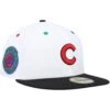 Men's Chicago Cubs New Era White/Black 1962 MLB All-Star Game Primary Eye 59FIFTY Fitted Hat