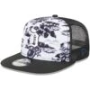 Men's Detroit Tigers New Era White/Black Vacay 2.0 A-Frame Trucker 9FIFTY Snapback Hat