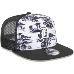 Men's Detroit Tigers New Era White/Black Vacay 2.0 A-Frame Trucker 9FIFTY Snapback Hat -NEW ERA Sales Store black detroit tigers vacay 20 a frame trucker 9fifty snapback hat ss5 p 200013027pv 3u zlts4h6tjqc7yxcylk9av d8kegw48abanzupmwzeq