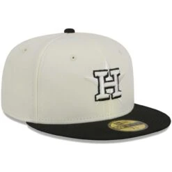 Men's Houston Astros New Era Stone/Black Chrome 59FIFTY Fitted Hat -NEW ERA Sales Store black houston astros chrome 59fifty fitted hat ss5 p 200013212pv 3u gksohovjbvnvgmx7etagv mxeatuohv49tftm6l5pk