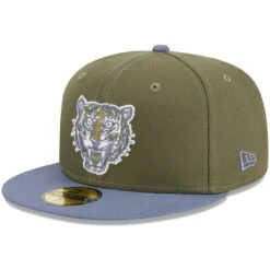 Men's Detroit Tigers New Era Olive/Blue 59FIFTY Fitted Hat 6 Men's Detroit Tigers New Era Olive/Blue 59FIFTY Fitted Hat -NEW ERA Sales Store blue detroit tigers 59fifty fitted hat ss5 p 200013104pv 3u wsjvkcu26vuczrefsifdv qwpuc3wz0mcdnbu0ediv