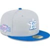 Men's Houston Astros New Era Gray/Blue Dolphin 59FIFTY Fitted Hat