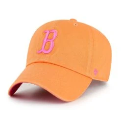 Boston Red Sox '47 Primary Team Logo Ballpark Clean Up Adjustable Hat – Orange