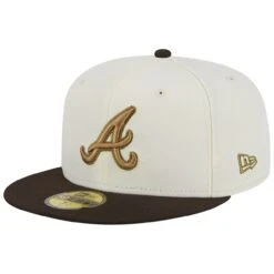 Men's Atlanta Braves New Era White/Brown 40th Anniversary In Atlanta 59FIFTY Fitted Hat -NEW ERA Sales Store brown atlanta braves 40th anniversary in atlanta 59fifty fitted hat ss5 p 200006609pv 3u vnraaaps2io9o1jnnjz8v hlipa2y49kivtjgfohnc