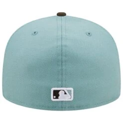 Men's Atlanta Braves New Era Light Blue/Brown Beach Kiss 59FIFTY Fitted Hat -NEW ERA Sales Store brown atlanta braves beach kiss 59fifty fitted hat ss5 p 4997279pv 4u mxlclwmi0hyykcximvluv 4zkmd60ytkcgv1s6qfyq