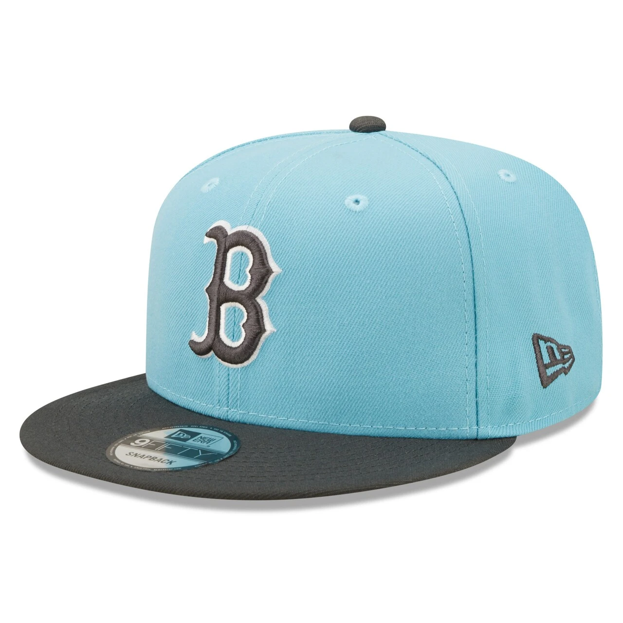 Men's Boston Red Sox New Era Light Blue/Charcoal Color Pack Two-Tone 9FIFTY Snapback Hat