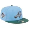 Men's Atlanta Braves New Era Sky Blue/Cilantro 1995 World Series 59FIFTY Fitted Hat