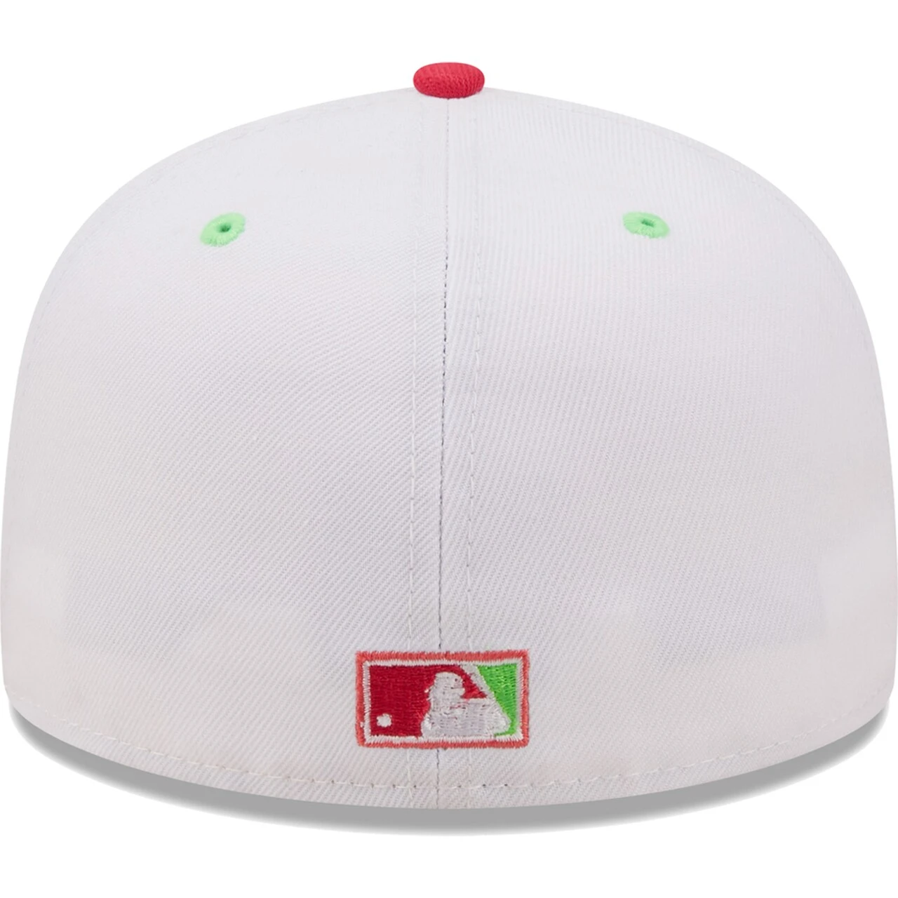 Men's Boston Red Sox New Era White/Coral 2004 World Series Strawberry Lolli 59FIFTY Fitted Hat 4 Men's Boston Red Sox New Era White/Coral 2004 World Series Strawberry Lolli 59FIFTY Fitted Hat - Image 4