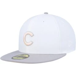 Men's Chicago Cubs New Era White/Gray Wrigley Field Side Patch Peach Undervisor 59FIFTY Fitted Hat -NEW ERA Sales Store gray chicago cubs wrigley field side patch peach undervisor 59fifty fitted hat ss5 p 4596914pv 3u fwnvile9rhzumfklhc2xv is7diwvmcnkpxyiim0pw