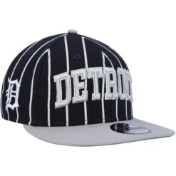 Men's Detroit Tigers New Era Navy/Gray City Arch 9FIFTY Snapback Hat