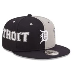 Men's Detroit Tigers New Era Navy/Gray Team Split 9FIFTY Snapback Hat -NEW ERA Sales Store gray detroit tigers team split 9fifty snapback hat ss5 p 4870456pv 3u g3higj3e2maj7jc7npv3v 5mucizeyxpncioxhe9sq