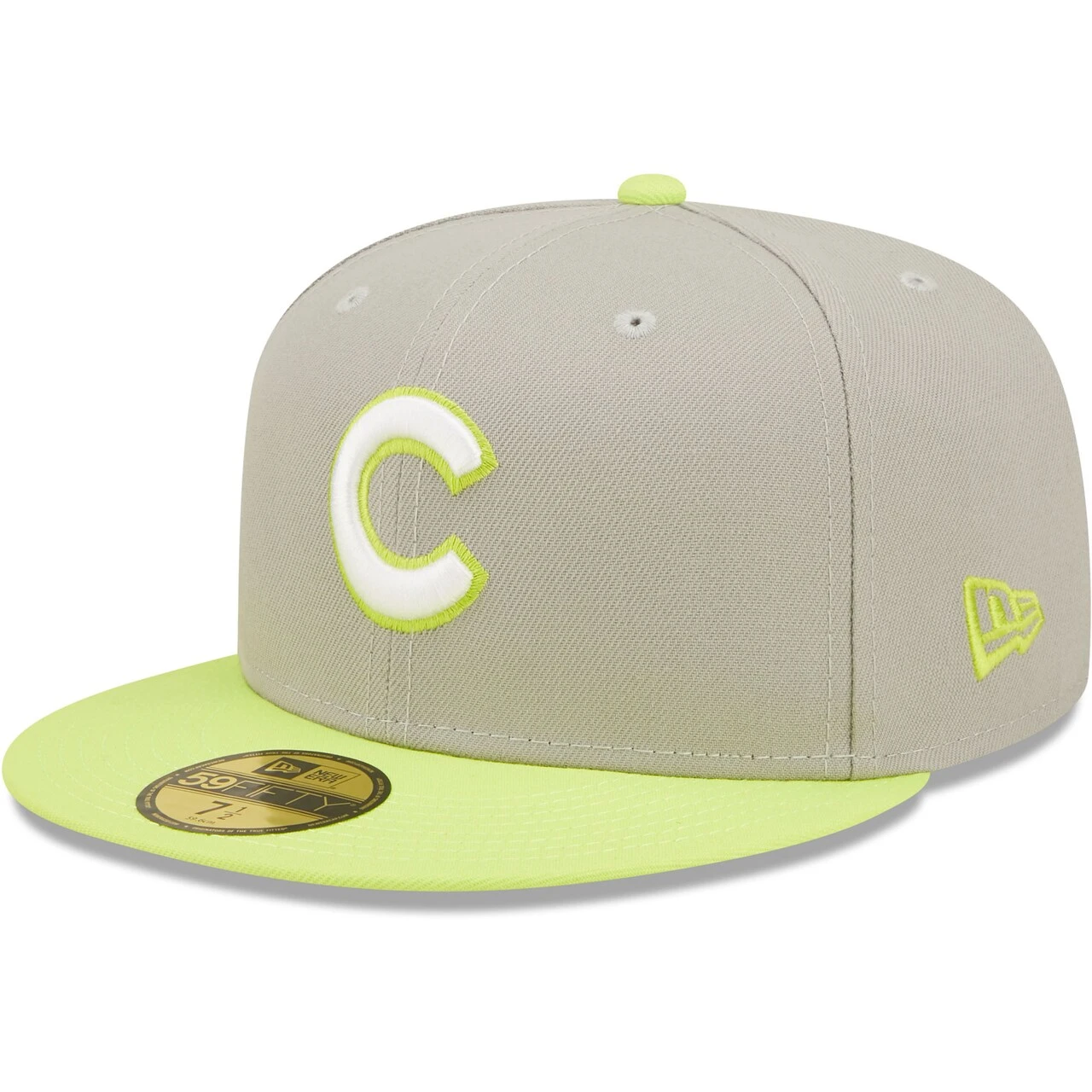 Men's Chicago Cubs New Era Gray/Green 1962 MLB All-Star Game Cyber 59FIFTY Fitted Hat 3 Men's Chicago Cubs New Era Gray/Green 1962 MLB All-Star Game Cyber 59FIFTY Fitted Hat - Image 3