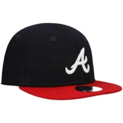 Infant Atlanta Braves New Era Navy My First 9FIFTY Hat -NEW ERA Sales Store infant new era navy atlanta braves my first 9fifty hat pi4074000 altimages ff 4074966 59ed97014c2bc1ee39f0alt3 full