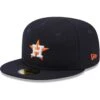 Infant Houston Astros New Era Navy My First 59FIFTY Fitted Hat