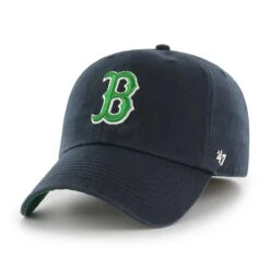 Men's Boston Red Sox '47 Navy/Kelly Green Franchise Fitted Hat