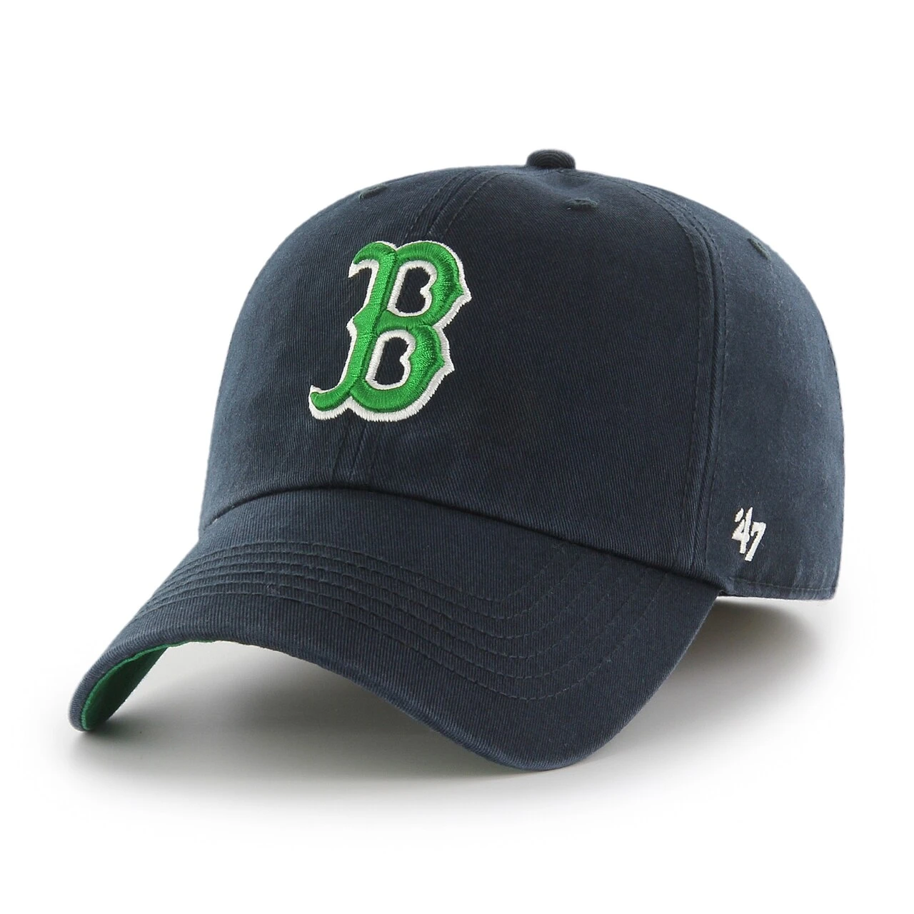Men's Boston Red Sox '47 Navy/Kelly Green Franchise Fitted Hat 1 Men's Boston Red Sox '47 Navy/Kelly Green Franchise Fitted Hat
