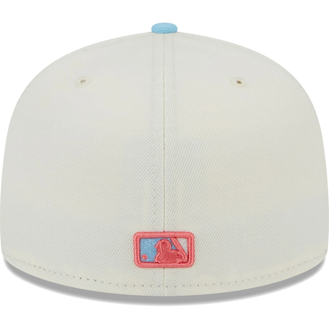 Men's Boston Red Sox New Era Cream/Light Blue Spring Color Two-Tone 59FIFTY Fitted Hat 4 Men's Boston Red Sox New Era Cream/Light Blue Spring Color Two-Tone 59FIFTY Fitted Hat - Image 4