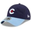 Men's Chicago Cubs New Era Navy/Light Blue 2021 City Connect 9TWENTY Adjustable Hat