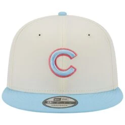 Men's Chicago Cubs New Era Cream/Light Blue Spring Basic Two-Tone 9FIFTY Snapback Hat -NEW ERA Sales Store light blue chicago cubs spring basic two tone 9fifty snapback hat ss5 p 5000758pv 2u arkiycxwy2ewrf355ev2v p2npngboajbt8n0aa6af