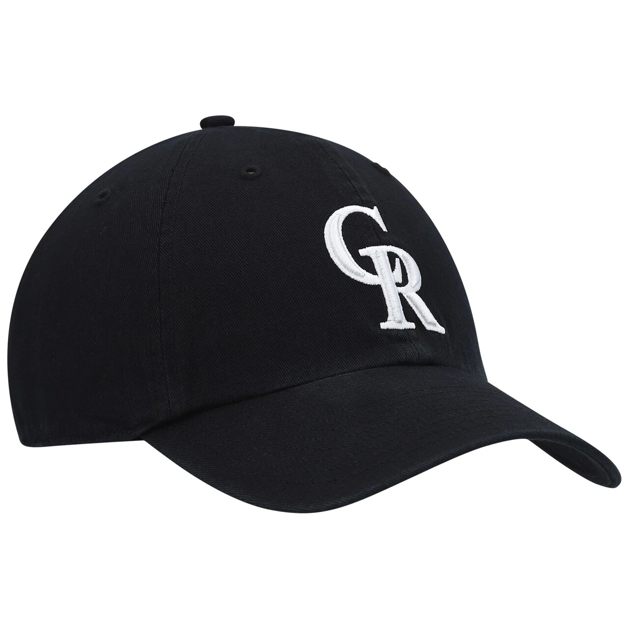 Men's Colorado Rockies Black '47 Challenger Adjustable Hat - Image 3
