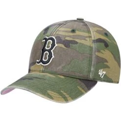 Men's Boston Red Sox '47 Camo Legend Pink Undervisor MVP Hat