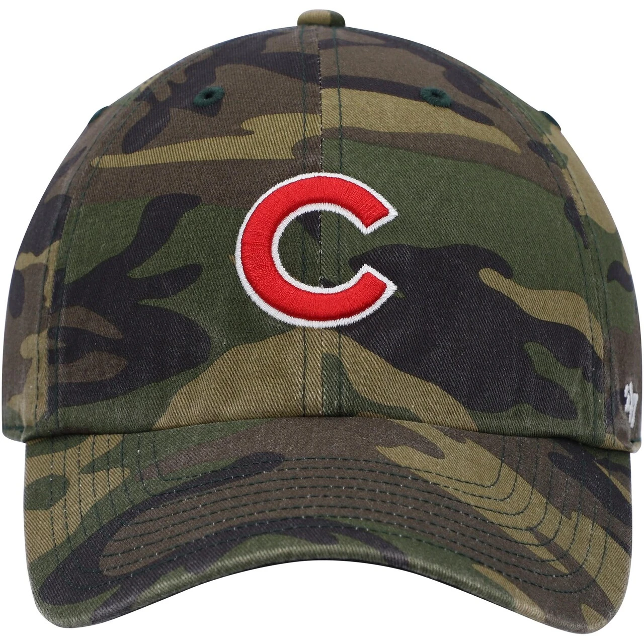 Men's Chicago Cubs '47 Camo Logo Clean Up Adjustable Hat 2 Men's Chicago Cubs '47 Camo Logo Clean Up Adjustable Hat - Image 2