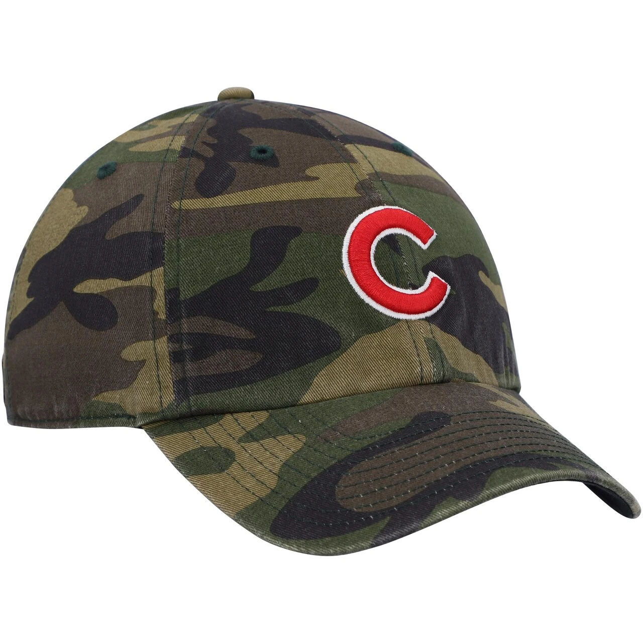 Men's Chicago Cubs '47 Camo Logo Clean Up Adjustable Hat 3 Men's Chicago Cubs '47 Camo Logo Clean Up Adjustable Hat - Image 3