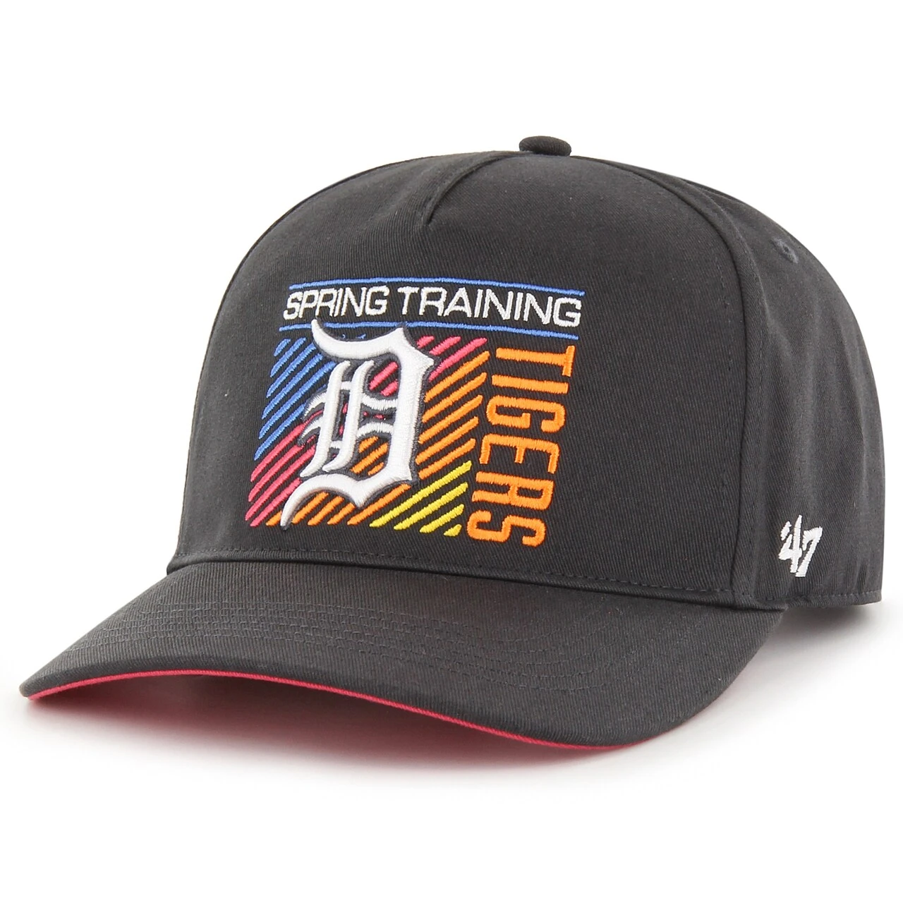 Men's Detroit Tigers '47 Charcoal 2023 Spring Training Reflex Hitch Snapback Hat 1 Men's Detroit Tigers '47 Charcoal 2023 Spring Training Reflex Hitch Snapback Hat