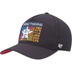 Men's Houston Astros '47 Charcoal 2023 Spring Training Reflex Hitch Snapback Hat