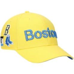 Men's Boston Red Sox '47 Gold City Connect MVP Adjustable Hat