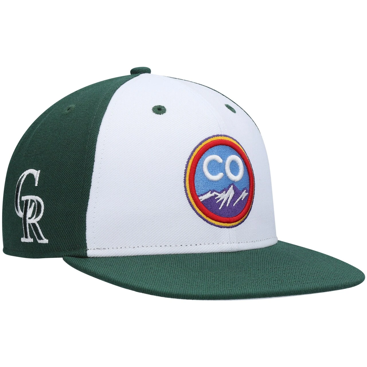 Men's Colorado Rockies '47 Green 2021 City Connect Captain Snapback Hat - Image 3