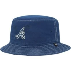 Men's Atlanta Braves '47 Navy Trailhead Bucket Hat