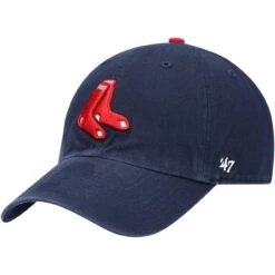 Men's Boston Red Sox '47 Navy Alternate Clean Up Adjustable Hat