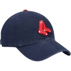 Men's Boston Red Sox '47 Navy Alternate Clean Up Adjustable Hat -NEW ERA Sales Store mens 47 navy boston red sox alternate clean up adjustable hat pi3872000 altimages ff 3872395 bc9e9c930dd9a3b44298alt3 full