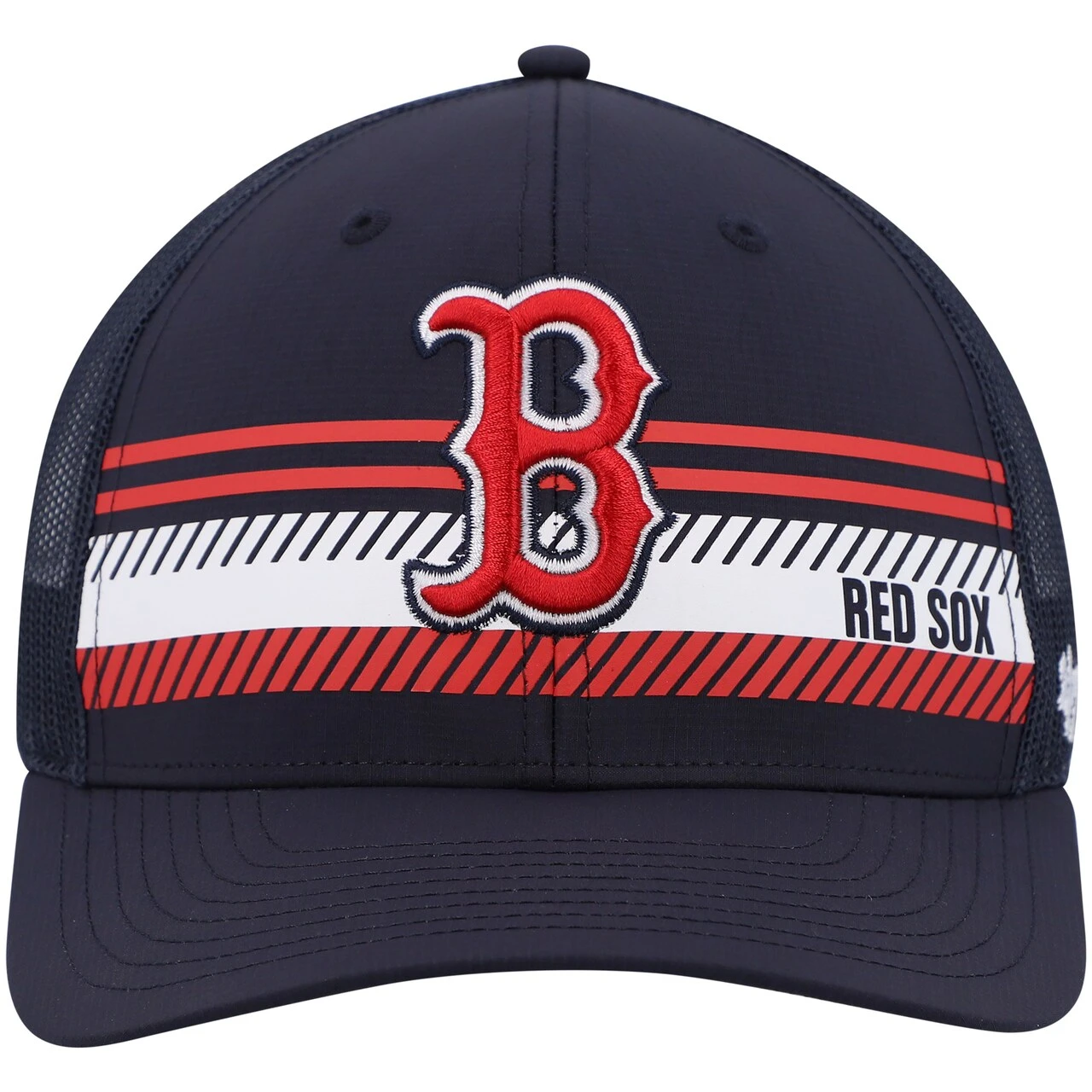 Men's Boston Red Sox '47 Navy Cumberland Trucker Snapback Hat 2 Men's Boston Red Sox '47 Navy Cumberland Trucker Snapback Hat - Image 2