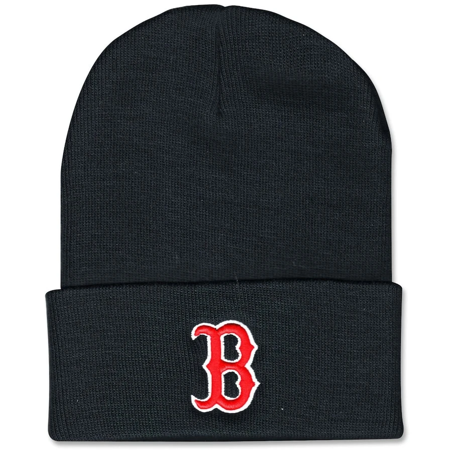 Men's Boston Red Sox '47 Navy Flip Knit Hat 1 Men's Boston Red Sox '47 Navy Flip Knit Hat