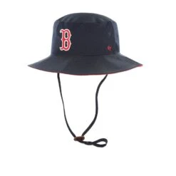 Men's Boston Red Sox '47 Navy Panama Pail Team Bucket Hat