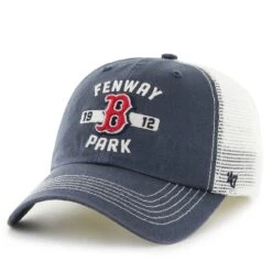 Men's Boston Red Sox '47 Navy Underhill Trucker Flex Hat