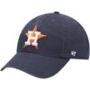 Men's Houston Astros '47 Navy Heritage Clean Up Adjustable Hat