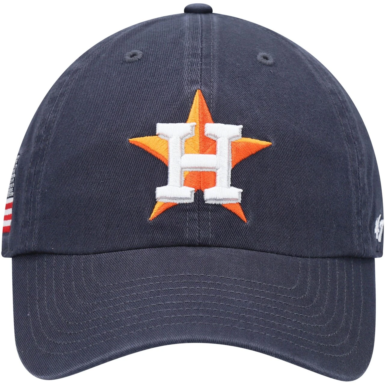 Men's Houston Astros '47 Navy Heritage Clean Up Adjustable Hat - Image 2