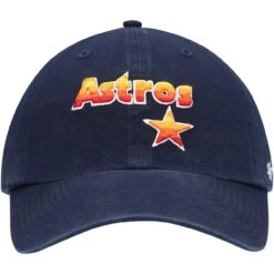 NEW ERA Sales Store -NEW ERA Sales Store mens 47 navy houston astros logo cooperstown collection clean up adjustable hat pi3872000 altimages ff 3872971 69e6ec856be164cec882alt2 full