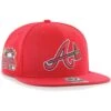 Men's Atlanta Braves '47 Red 2000 MLB All-Star Game Sure Shot Captain Snapback Hat