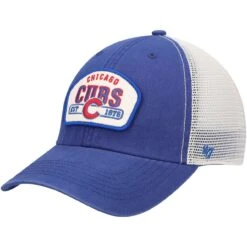 Men's Chicago Cubs '47 Royal Penwald Clean Up Trucker Snapback Hat