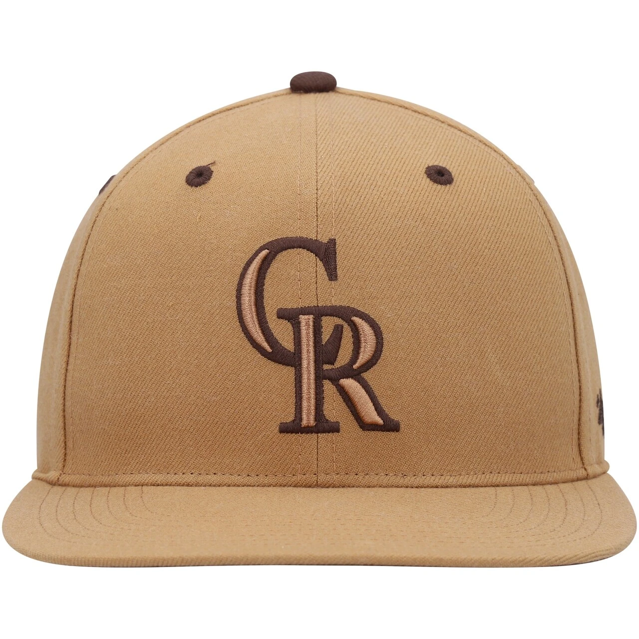 Men's Colorado Rockies '47 Toffee Captain Snapback Hat 2 Men's Colorado Rockies '47 Toffee Captain Snapback Hat - Image 2