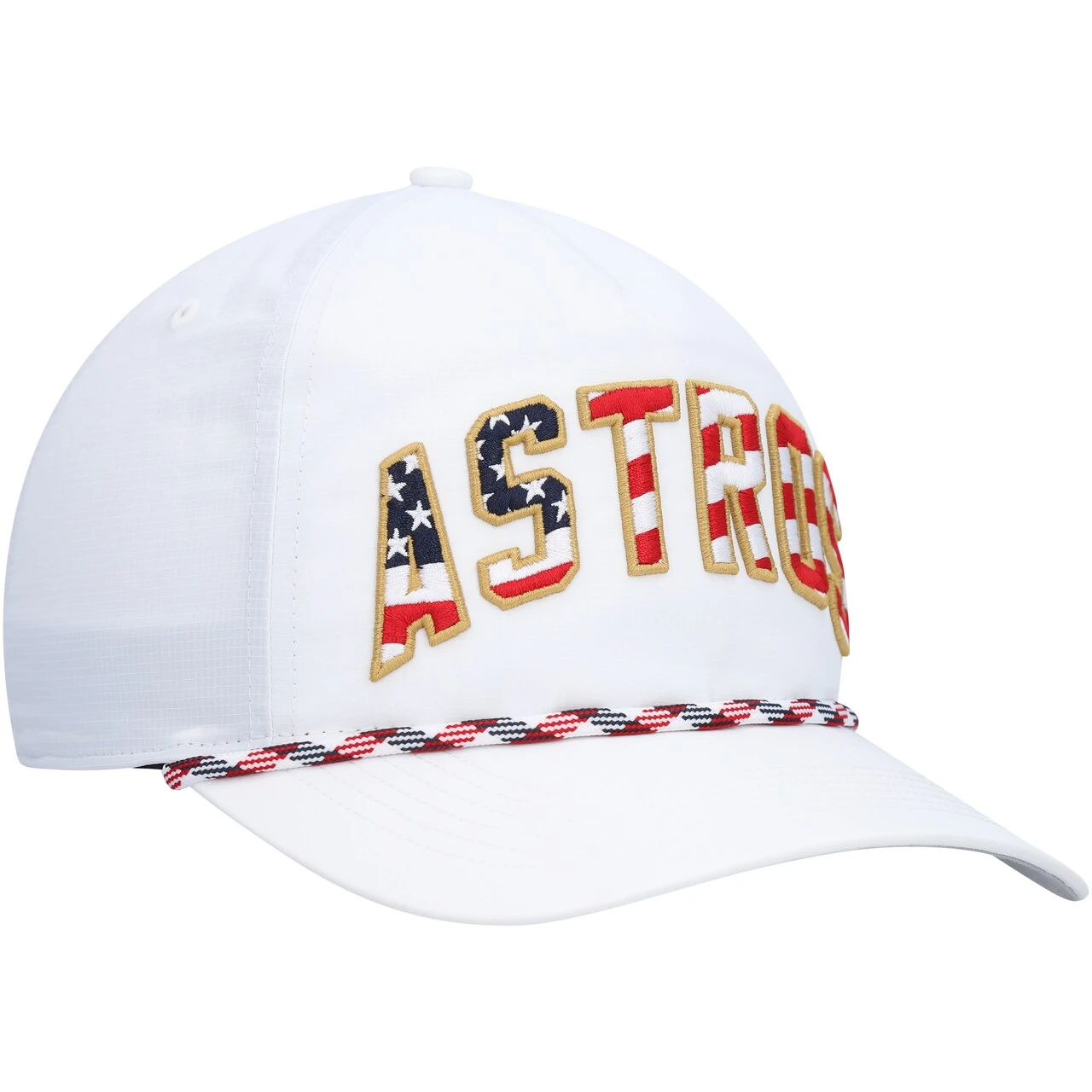Men's Houston Astros '47 White Flag Flutter Hitch Snapback Hat 3 Men's Houston Astros '47 White Flag Flutter Hitch Snapback Hat - Image 3