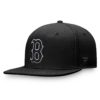 Men's Boston Red Sox Fanatics Branded Black Snapback Hat