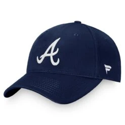 Men's Atlanta Braves Fanatics Branded Navy Core Adjustable Hat