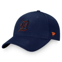 Men's Detroit Tigers Fanatics Branded Navy Fundamental Shadow Snapback Hat