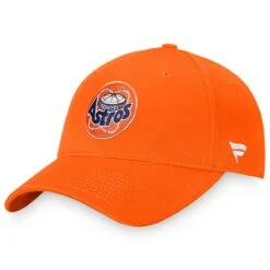 Men's Houston Astros Fanatics Branded Orange Cooperstown Collection Core Adjustable Hat